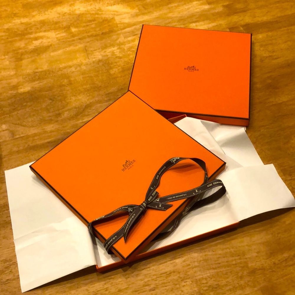 Hermes Scarf Boxes (2)